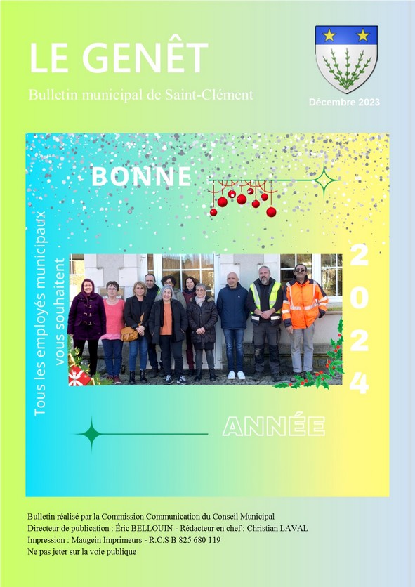 You are currently viewing Bulletin municipal décembre 2023